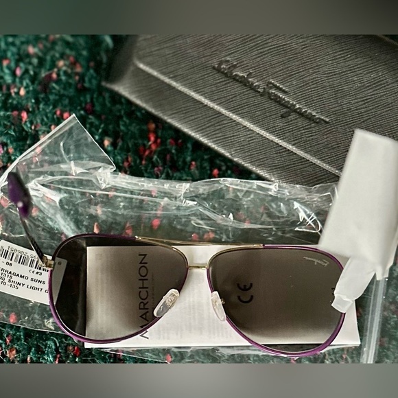 ✨RARE FERRAGAMO NWT WOMEN\'S SF 131S 736 60mm Sunglasses